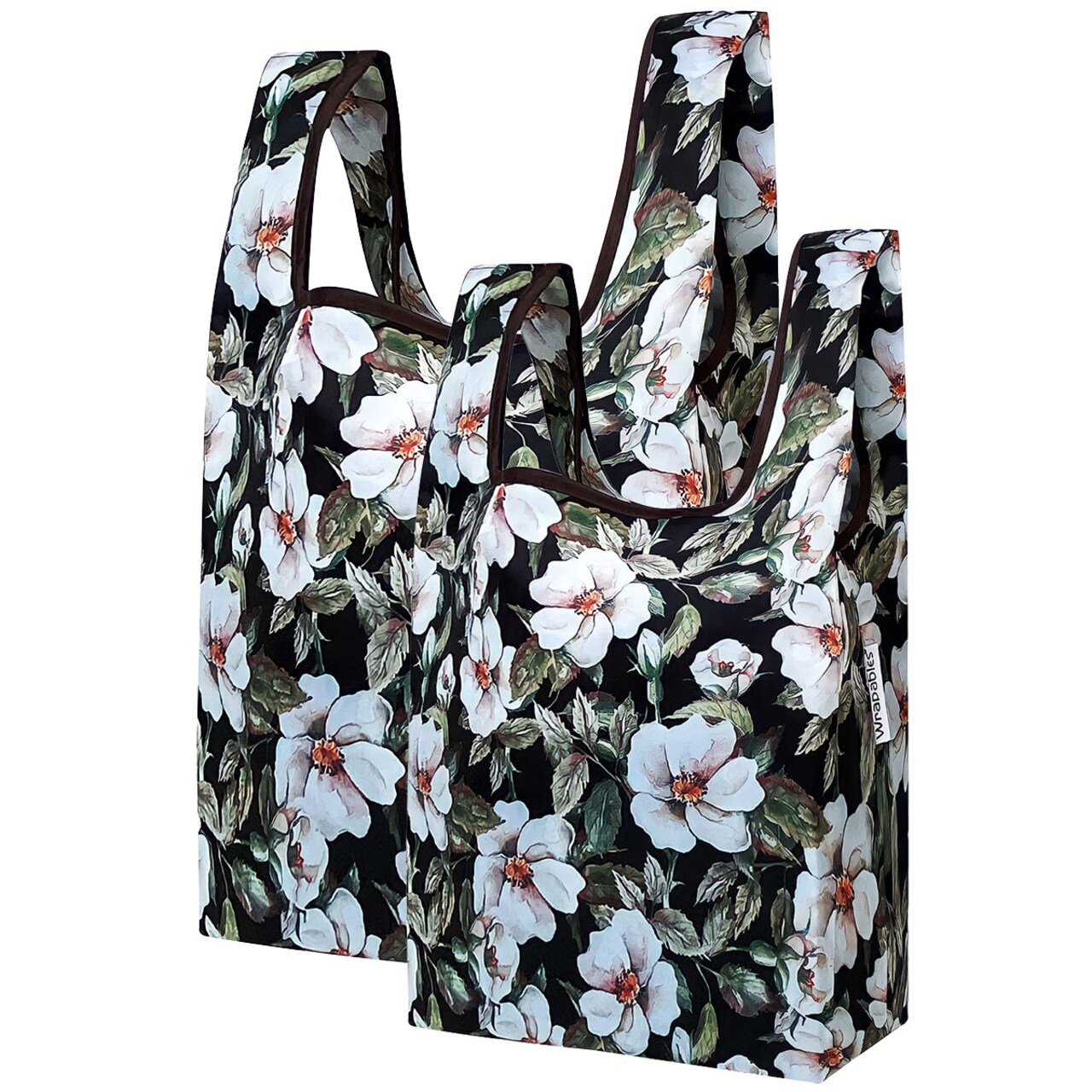 Wrapables JoliBag Collection Reusable Shopping Bag (Set of 2)